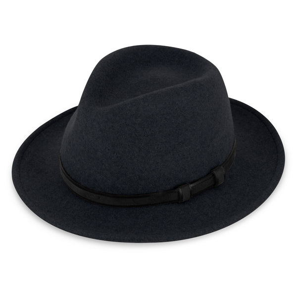 Lewis Fedora Wollfilzhut mit Lederband | Outdoor Hat Made In Italy